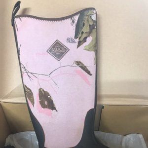 Womens Pink Camo Muck Boots Size 5